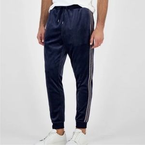 NWT, INC International Concepts, Men's Velour Side Stripe Jogger Pant